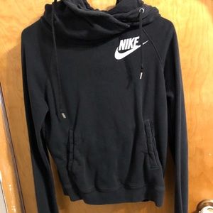 Double hooded nike sweatshirt